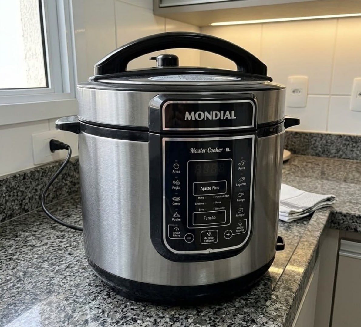 🥘 Panela de Pressão Digital 5L 220V Mondial