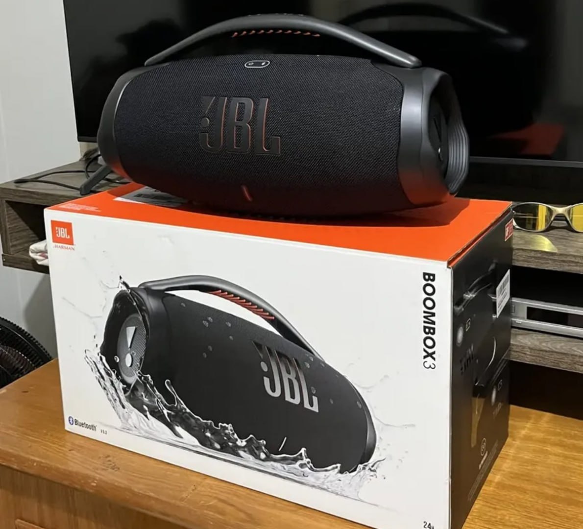 🔊 Caixa de Som Bluetooth JBL Boombox 3