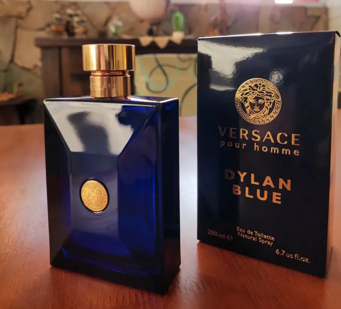 ✅ Perfume Dylan Blue Versace Edt 200ml