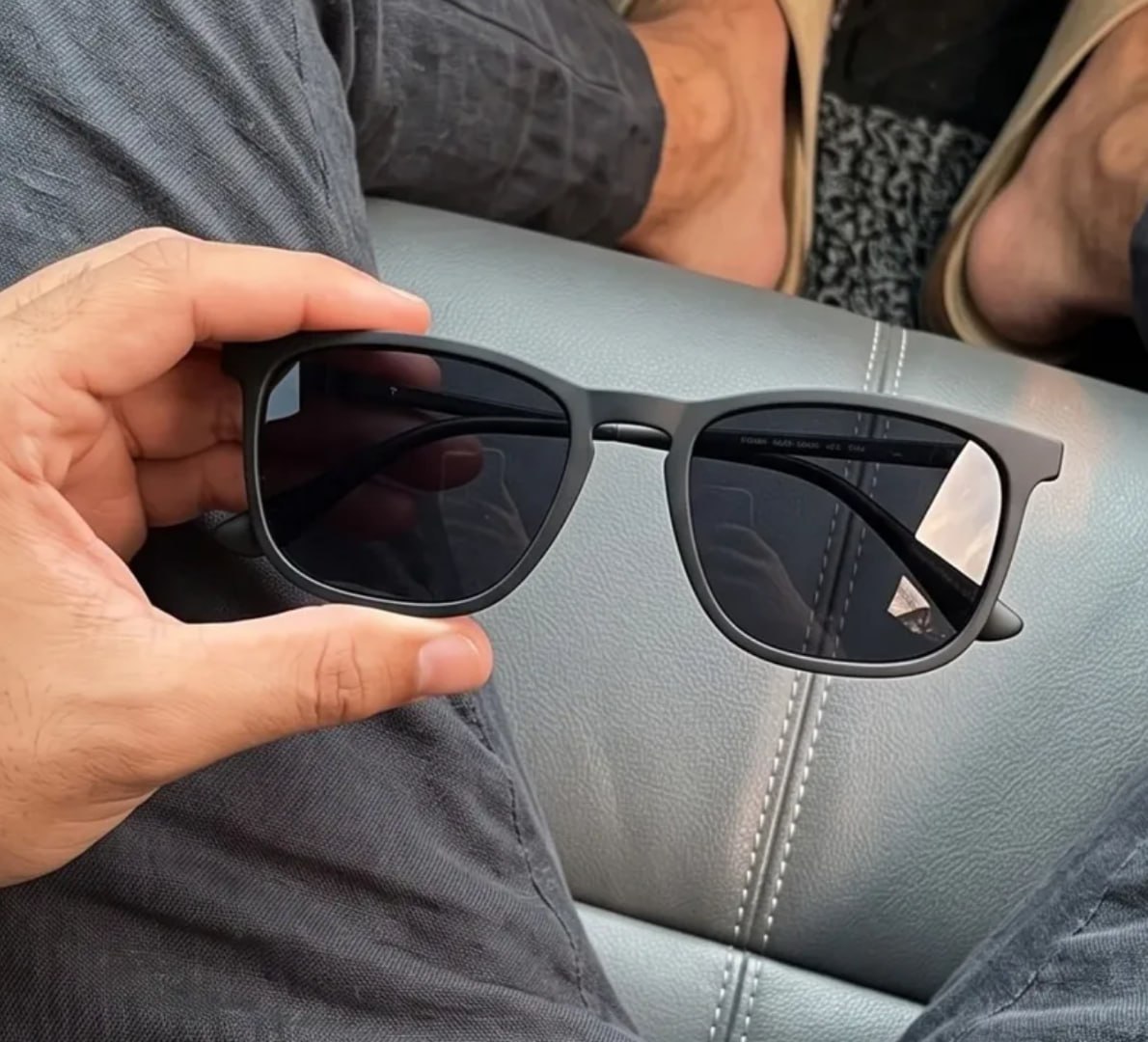 🕶 Óculos de Sol Quadrado Proteção UV400