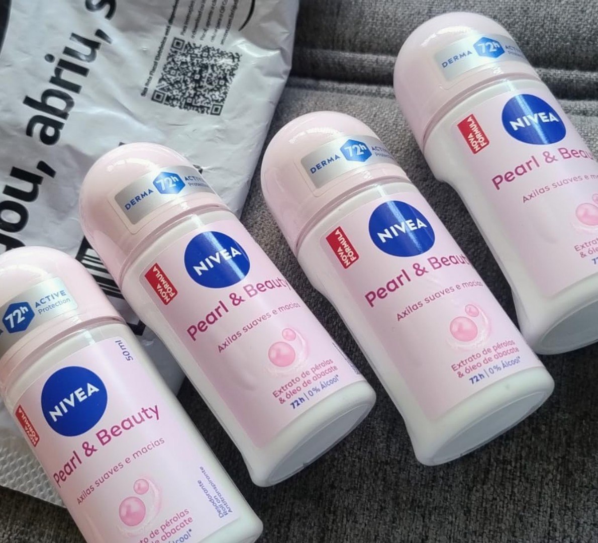 ✅ NIVEA Desodorante Antitranspirante Roll-on Pearl & Beauty 50ml