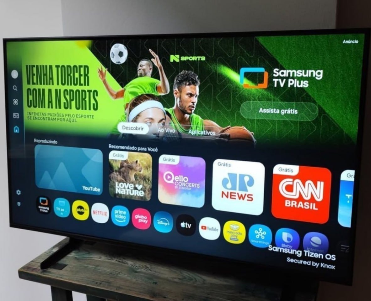 📺 Smart TV Samsung 65" 4K Crystal UHD