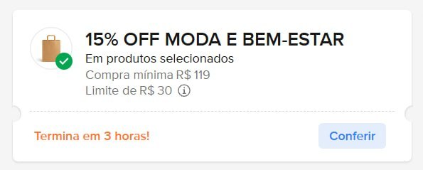 Produtos selecionados