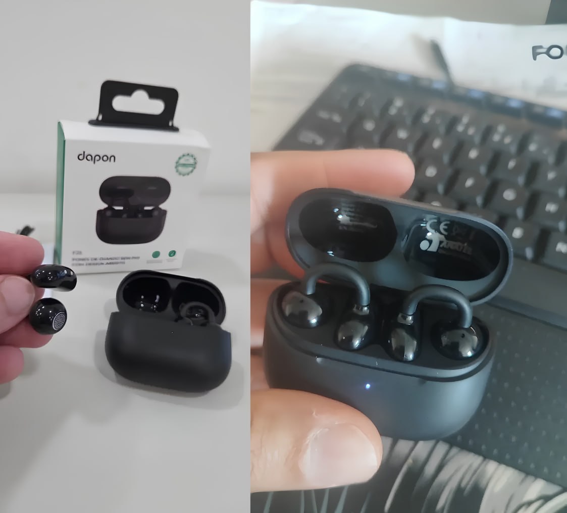✅ Fone Dapon Open Ear Bluetooth (4 cores)