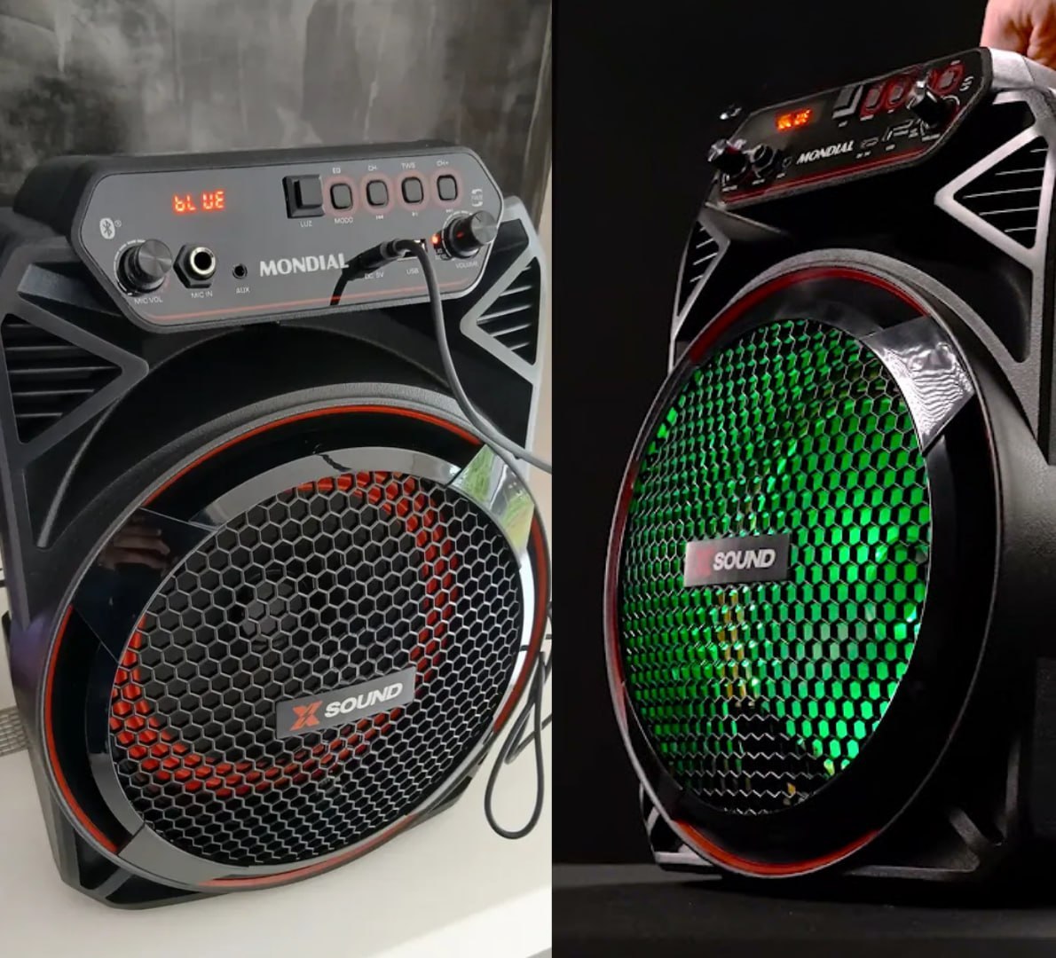 🔊 Caixa Amplificada Xsound, Mondial, 220W RMS