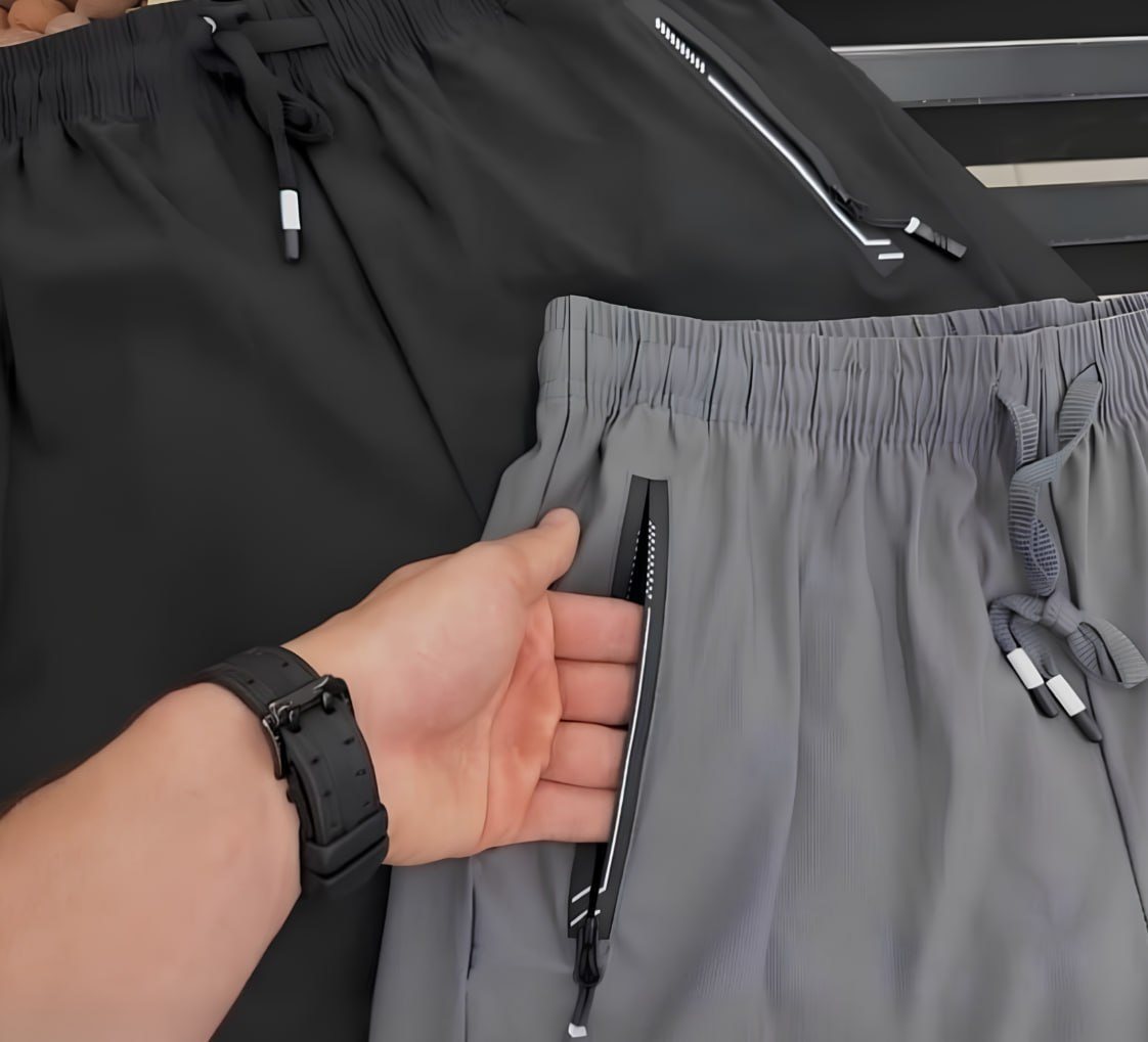 🩳Short Masculino Bermuda 2 Bolsos Zíper (3 Cores)
