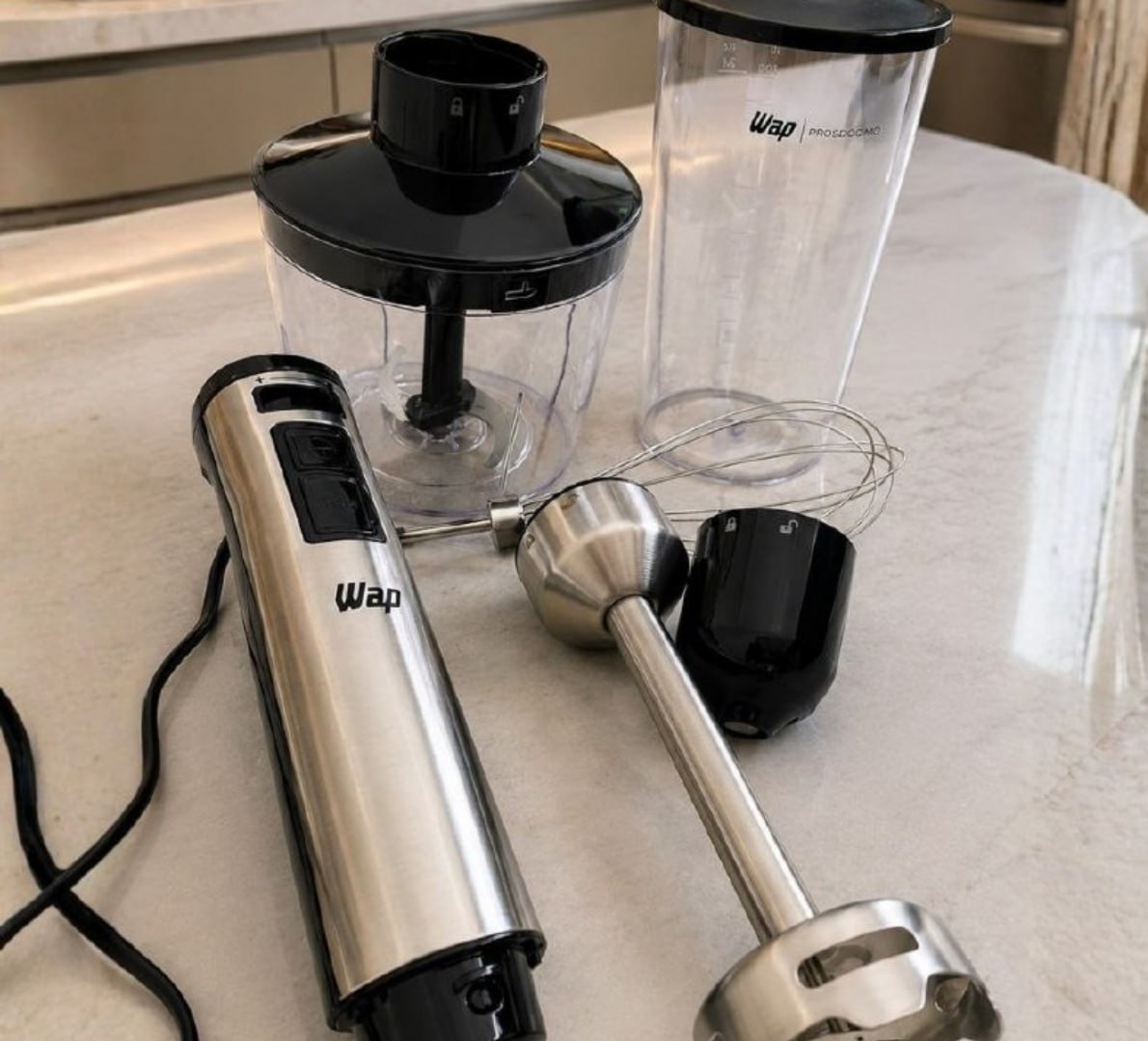 ✅ WAP Mixer Elétrico 3 em 1 com Processador