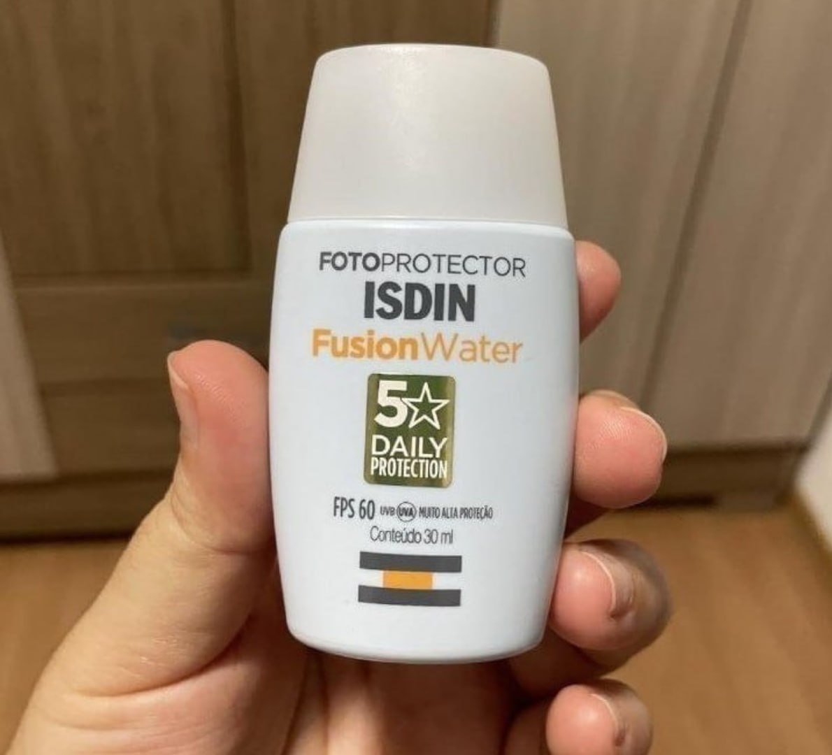☀️ ISDIN Protetor Solar Facial Fusion Water 5 Stars FPS60