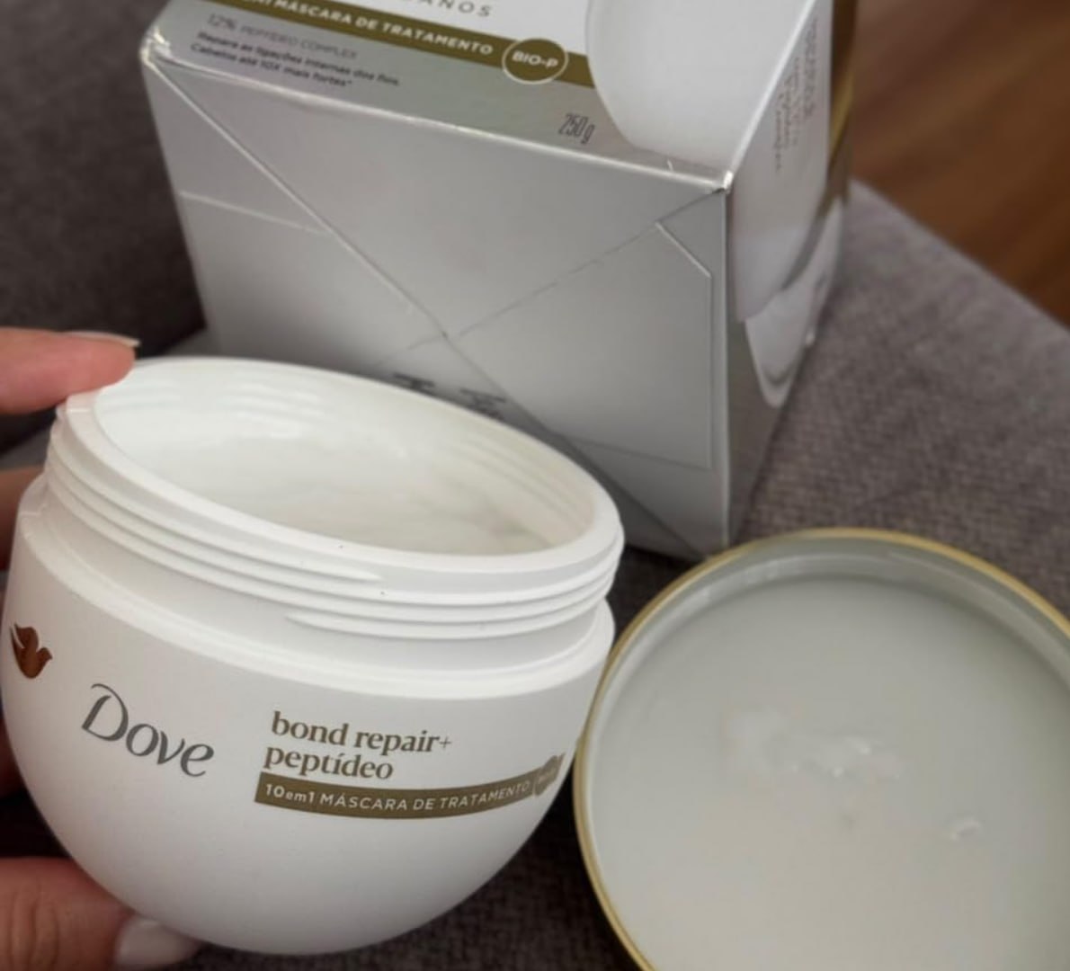 🧴 Dove Máscara Capilar 10 em 1 Bond Repair + Peptídeo 250g