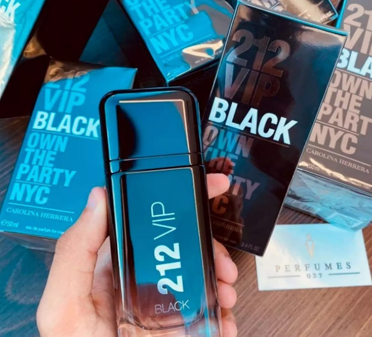 🌬 Perfume Carolina Herrera 212 VIP Black EDP 200ml