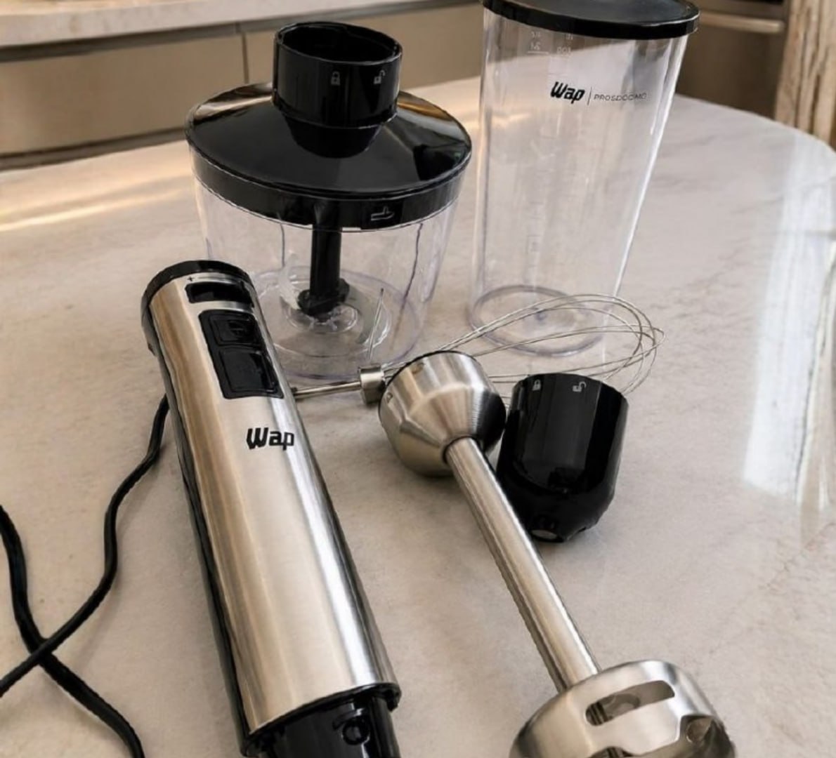 ✅ WAP Mixer Elétrico 3 em 1 com Processador