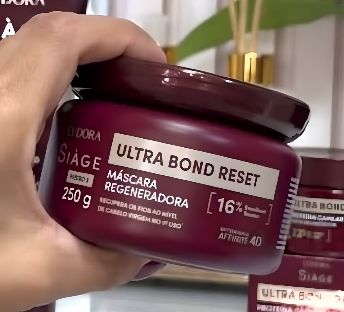 🧴 Eudora Siàge Máscara Capilar Bond Reset 250g
