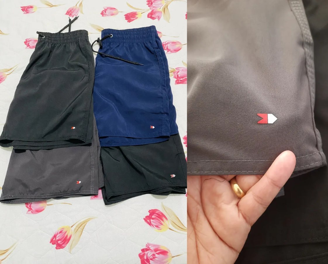 🩳 Kit 4 Bermuda Shorts Tactel Sandrini