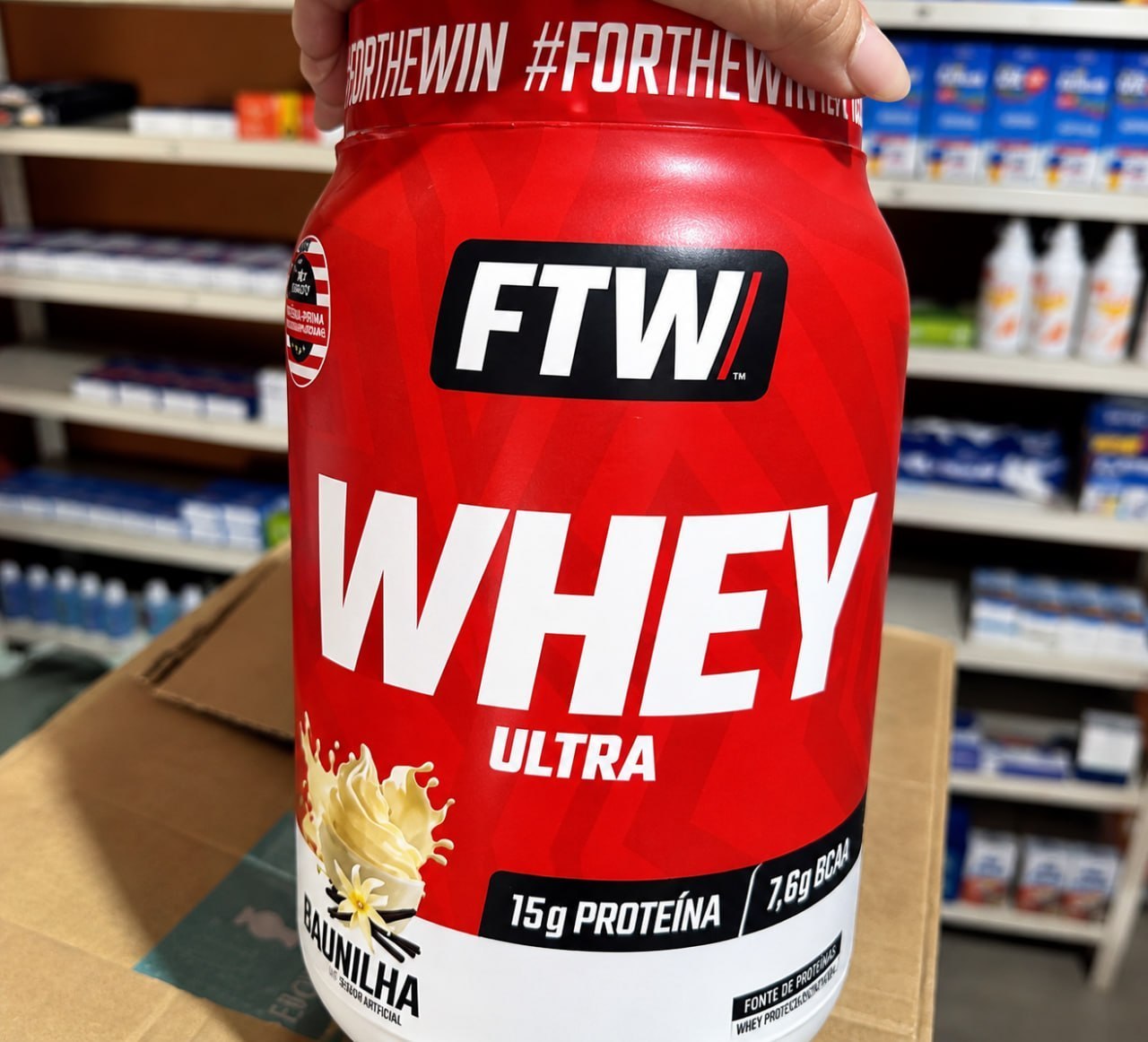 💪 Whey Protein FTW Sabor Baunilha 900g