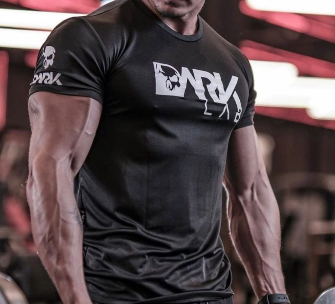 💪 Camiseta Dry-fit Caveira Unisex Dark Lab