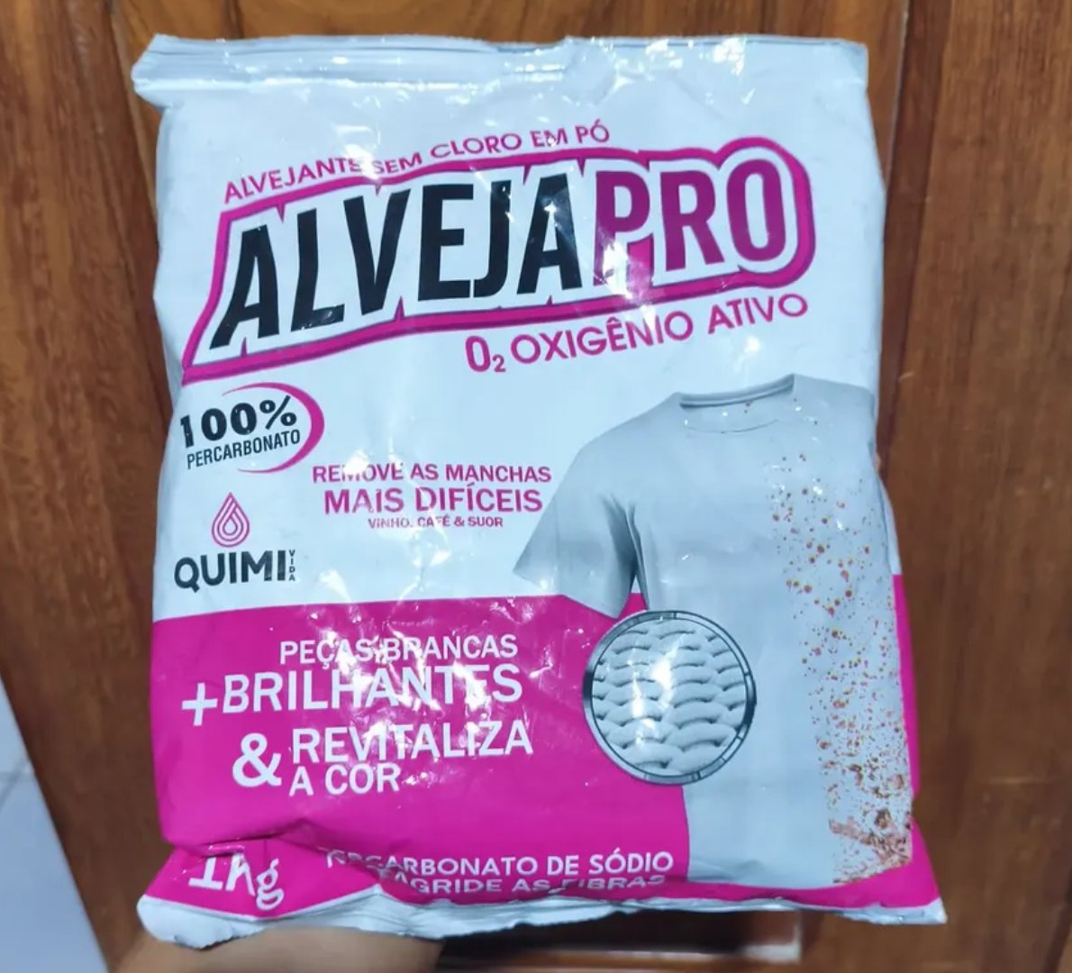 ✅ Percarbonato de Sódio AlvejaPro 1Kg para Roupas Brancas