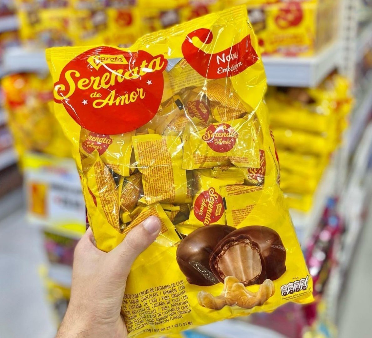 🍫 Bombom Garoto Serenata de Amor 825g