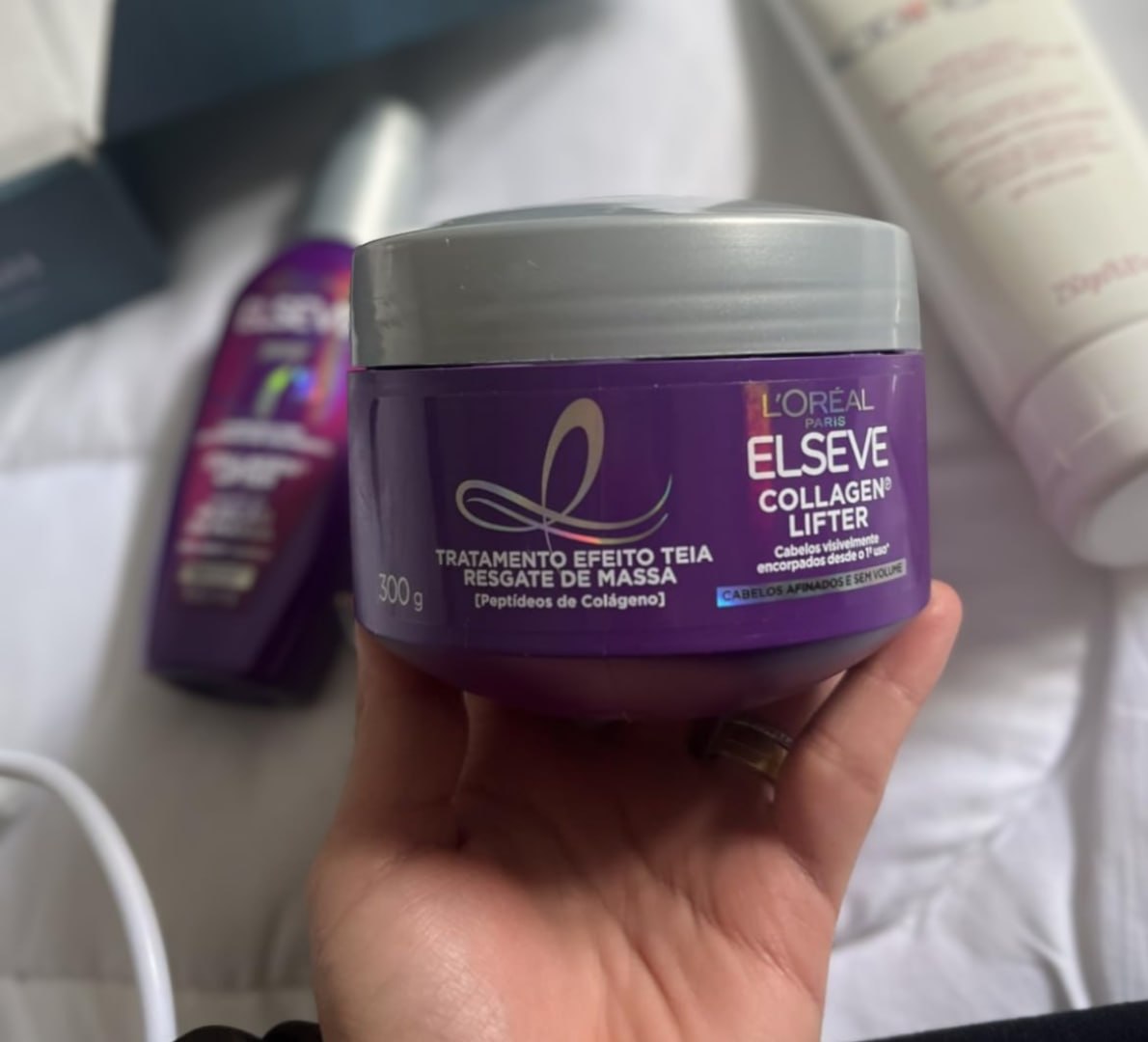 ✅ Máscara de Tratamento Elseve L'Oréal Paris Colágeno Encorpador 300g