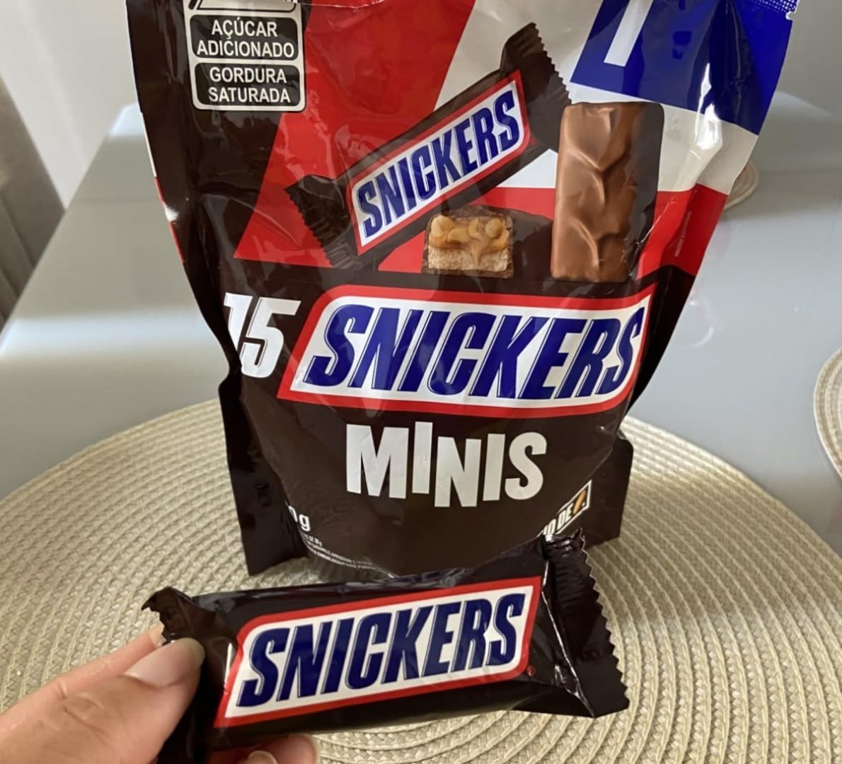 🍫 Chocolate Snickers Original Minis 15 un