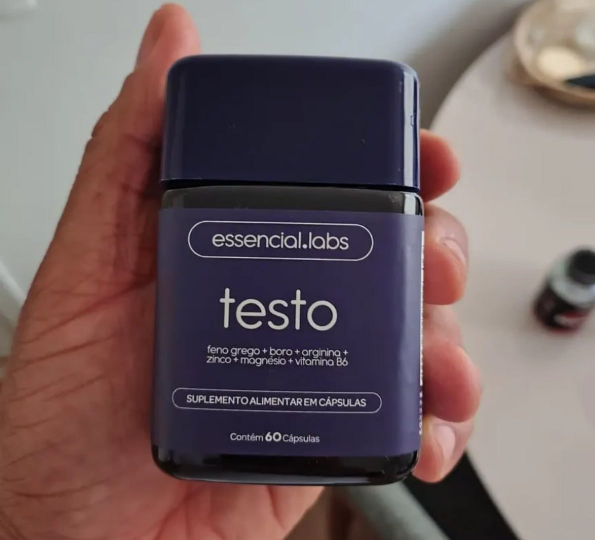 💪 Testo Essencial Precursor da Testosterona - 60 Cápsulas