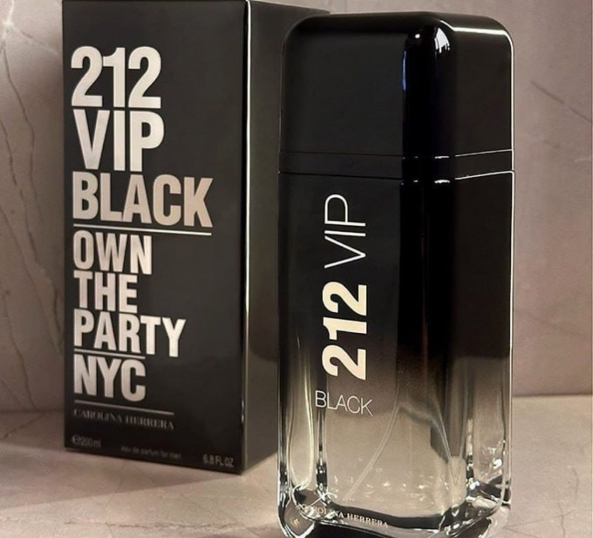 💨 Perfume Carolina Herrera 212 Vip Black 200 Ml