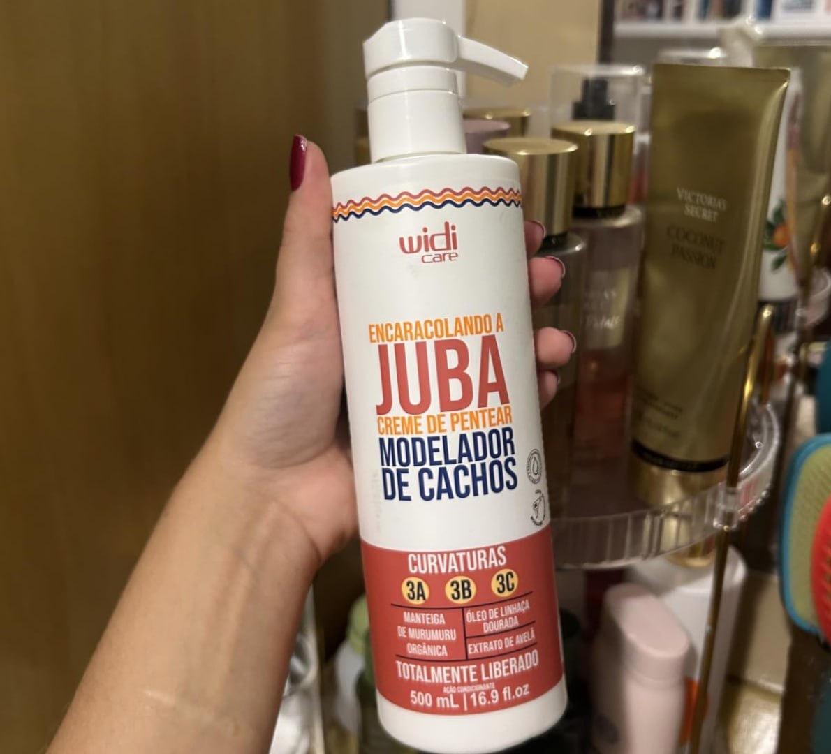 ✅ Widi Care Creme de Pentear Encaracolando a Juba 500ml