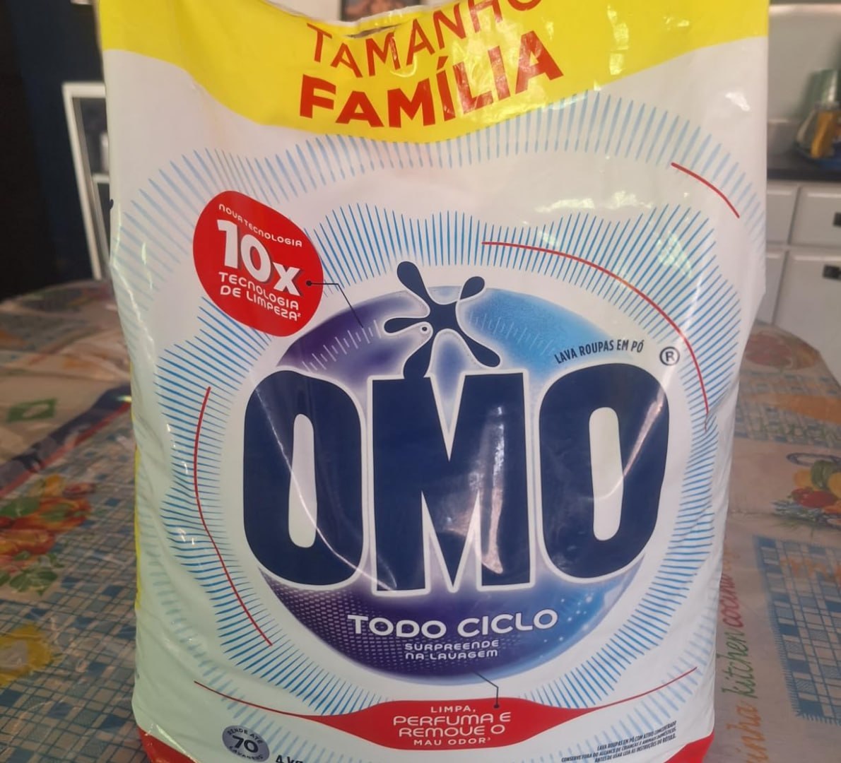 🫧 Lava-Roupas em Pó Omo Todo Ciclo, 4kg
