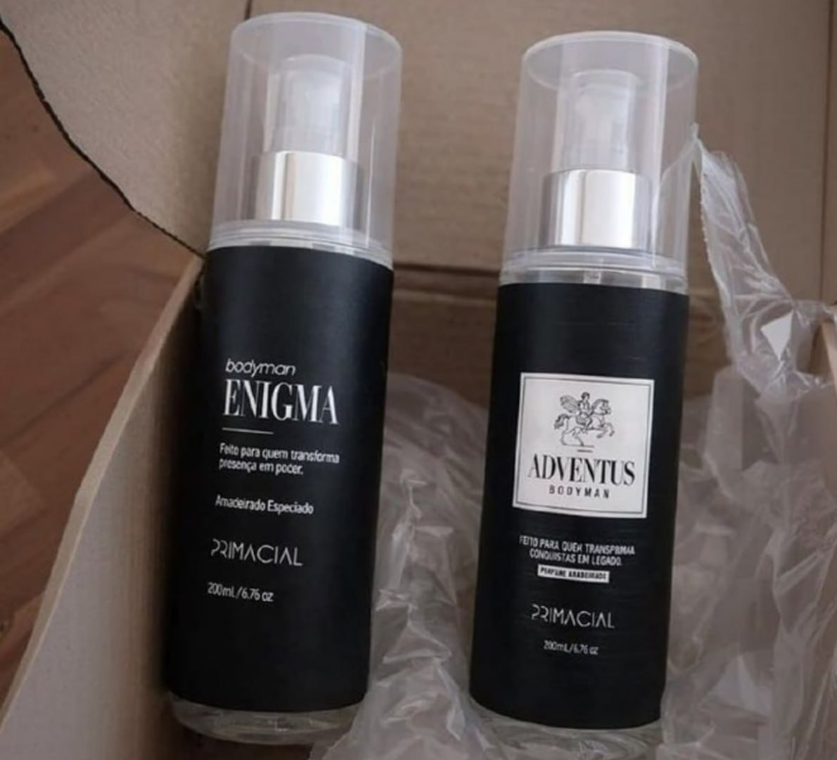 ✅ Kit Body Splash Adventus E Enigma 200ml