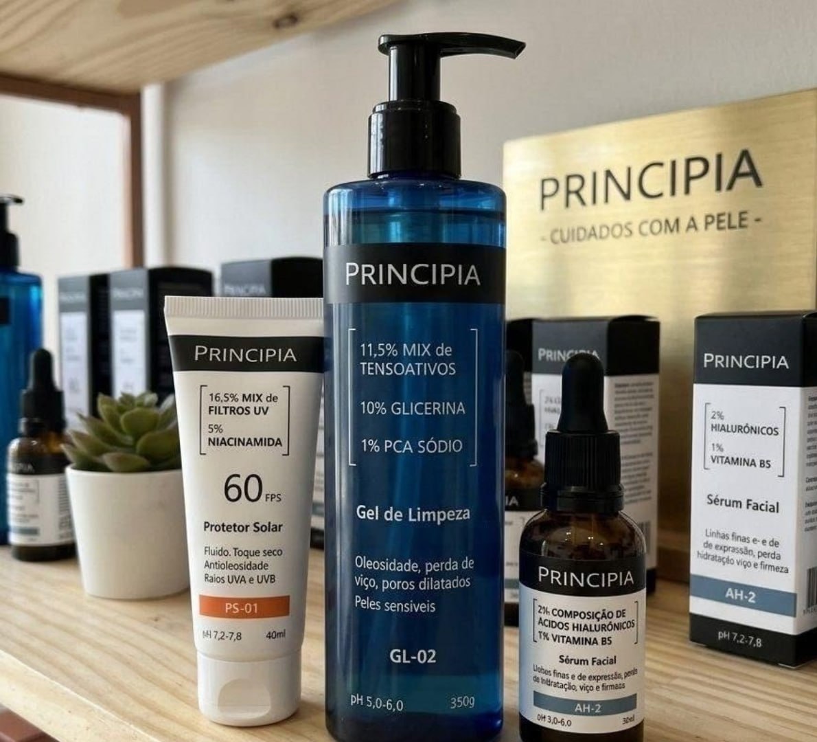 ✅ Principia Kit Primeira Rotina C/ Gl-02 + Ah-2 + Ps-01 Fps60