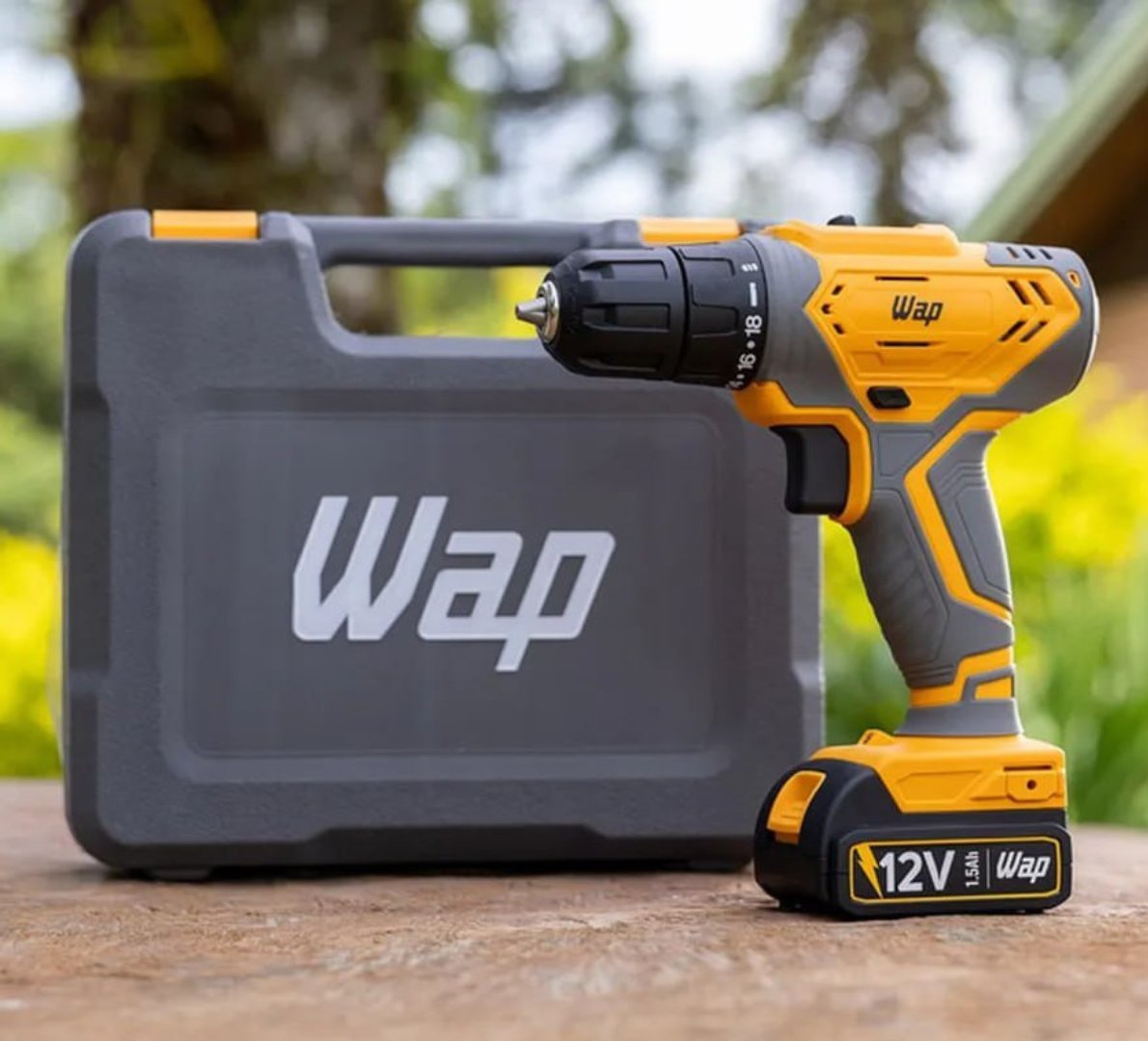 ✅ Parafusadeira e Furadeira Wap Bateria 12V Bivolt