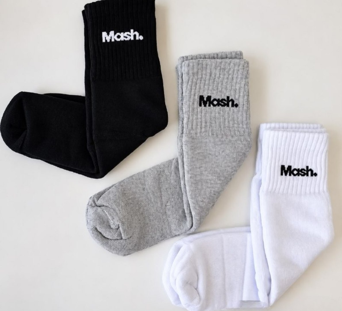 🧦 6 Pares De Meias Mash Cano Médio