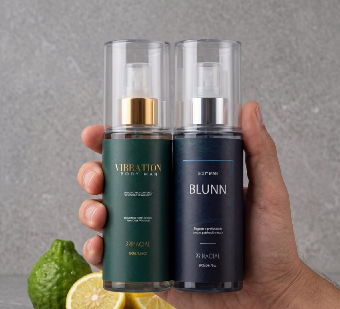 ✅ Kit Body Splash Vibration E Blunn 200ml