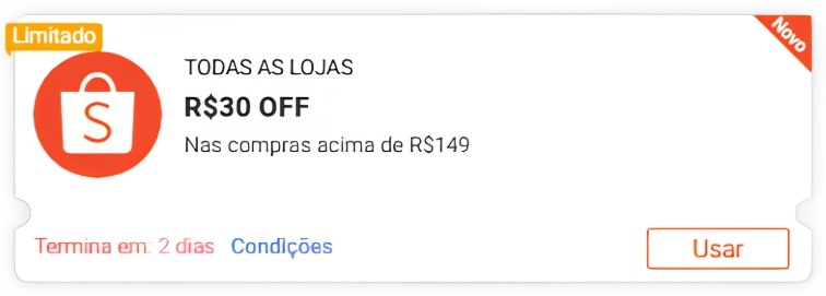 🚨 NOVOS CUPONS SHOPEE 🚨
