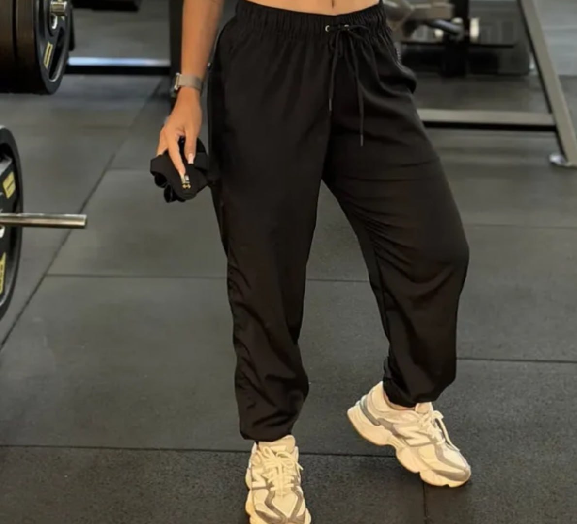 👖 Calça Jogger Tactel Fitness (3 cores)