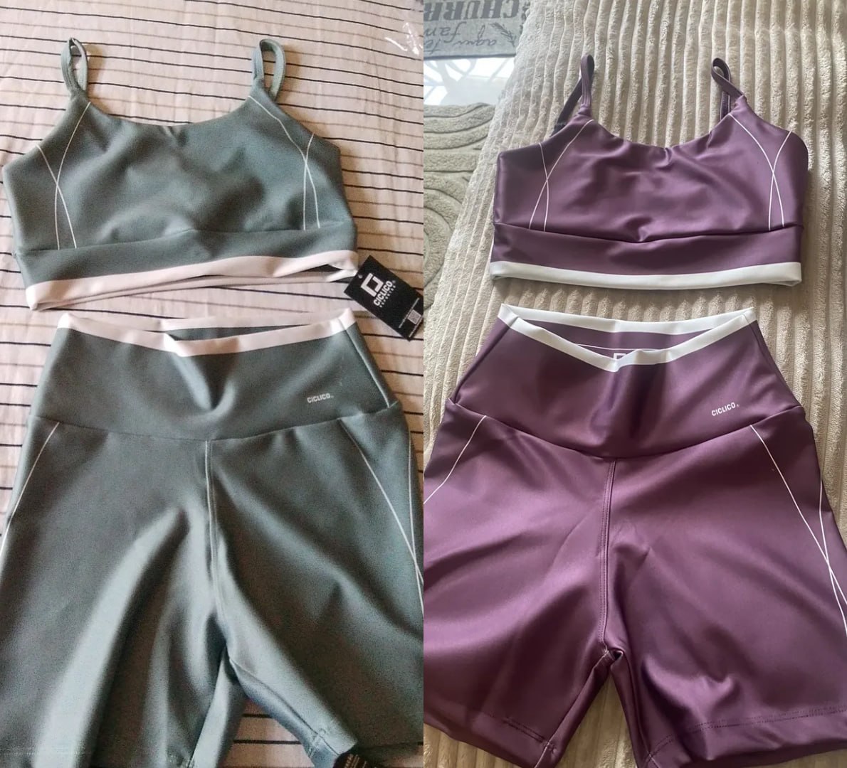 💪 Conjunto Academia Shorts E Top Alcinha Fitness