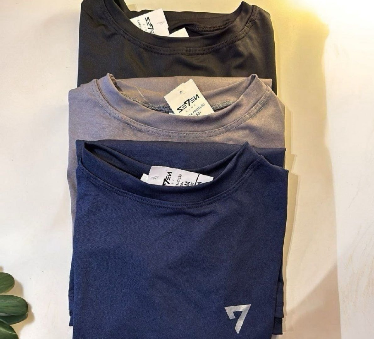 👕 Kit 3 Camisetas Térmicas Segunda Pele