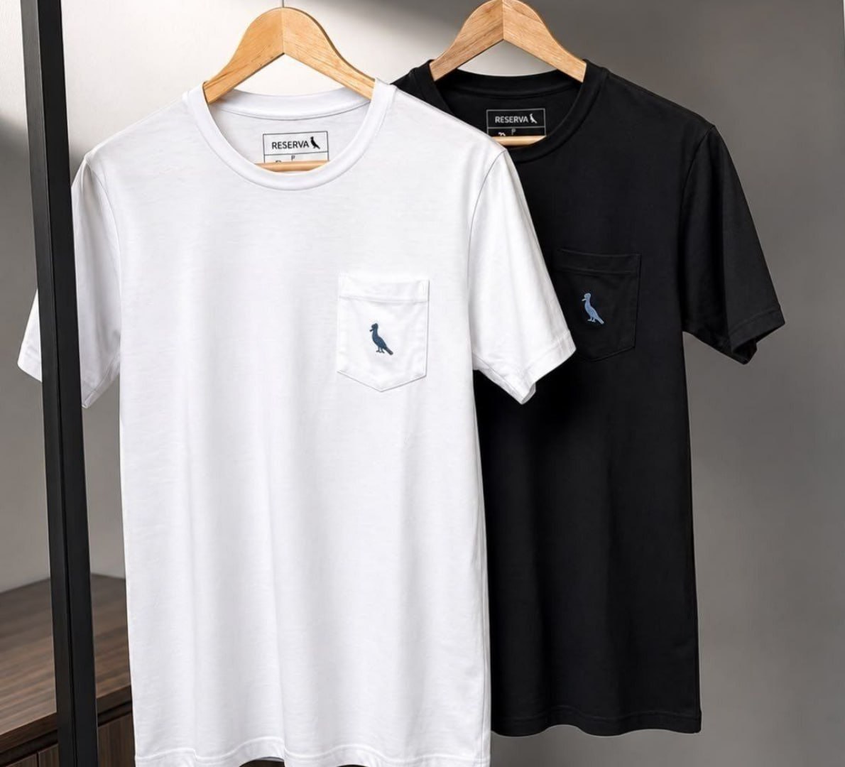 🐦 Camisetas Bolso Pica-pau Xadrez Reserva