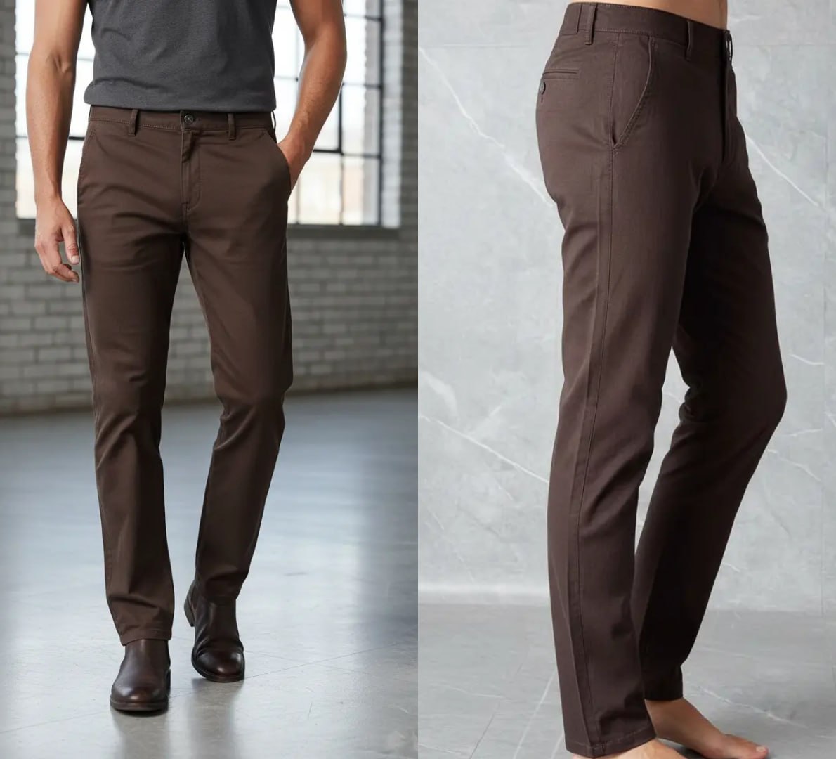 👖 Calça Sarja Alfaiataria