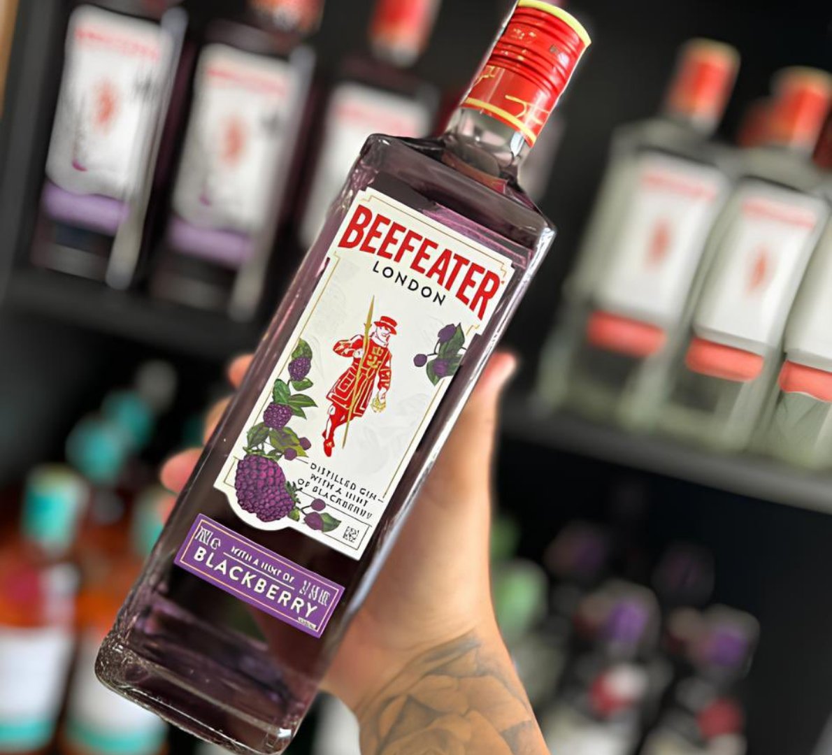 🍸 Gin Inglês Beefeater Blackberry Garrafa 700ml