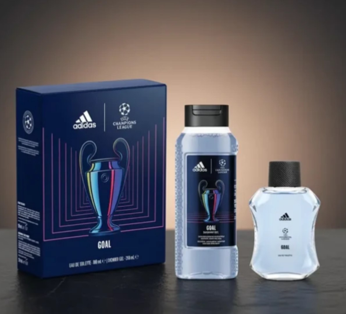 ✅ Kit Adidas Uefa Goal Edition (2 Produtos)