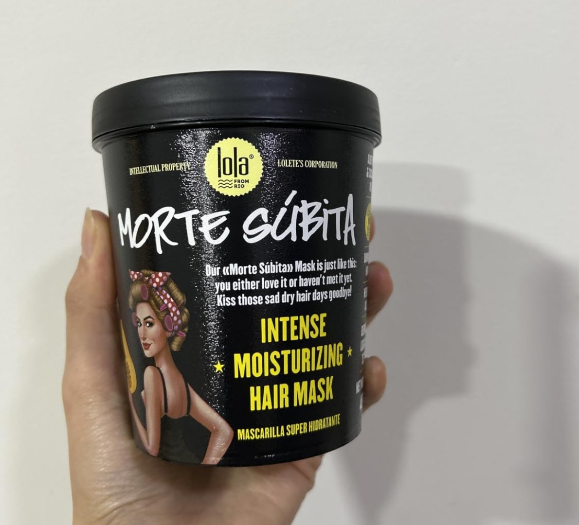 ✨ Morte Súbita Máscara Super Hidratante 450g Lola Cosmetics