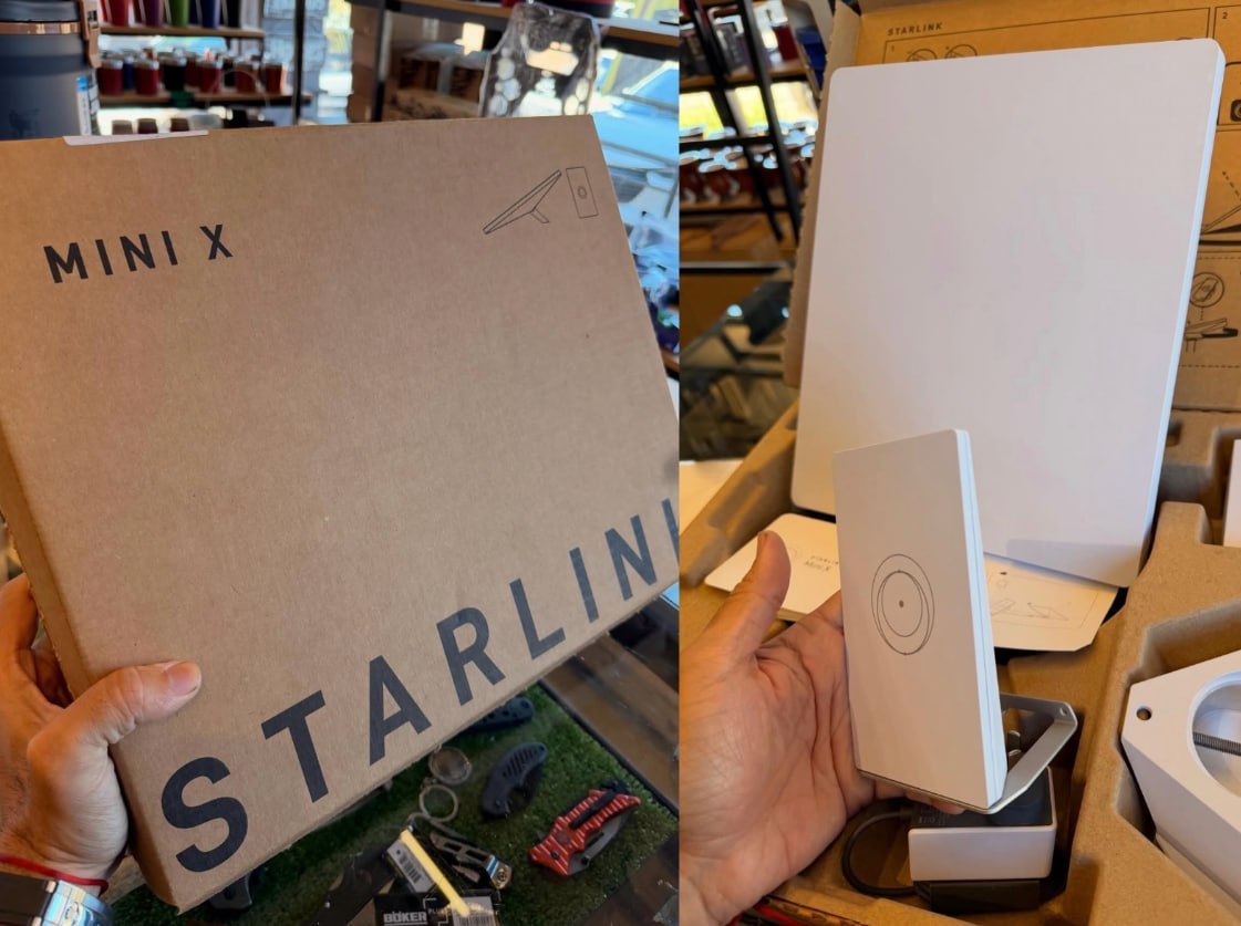 📡 Antena Starlink Mini X Com Roteador