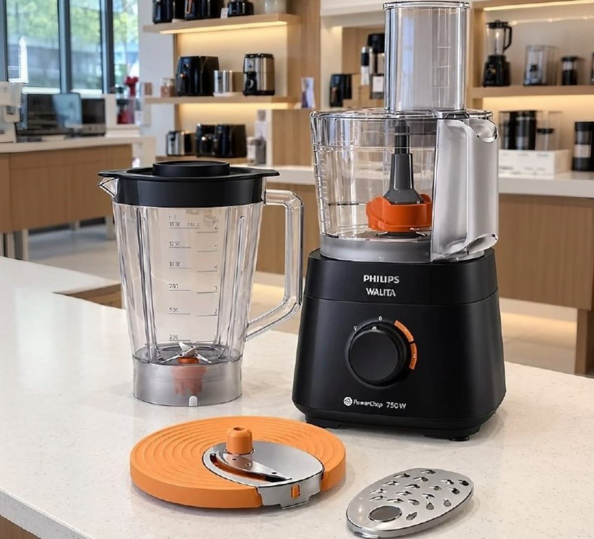 ✅ Multiprocessador PowerChop 750 Philips Walita 750W 220V