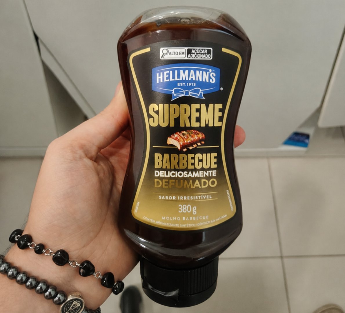 ✅ Molho Barbecue Defumado Hellmann's Supreme Squeeze 380g