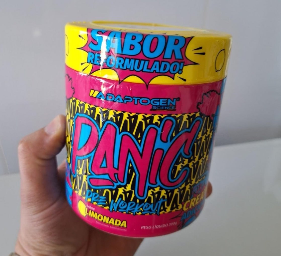 ⚡️ Pré Treino Adaptogen Panic 300g - Limonada