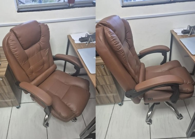 🪑 Cadeira De Escritório Itália Presidente Ergonômica