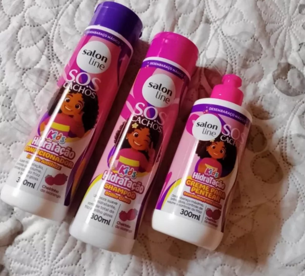 👩 ‍kit 300ml SOS Cachos Kids Salon Line