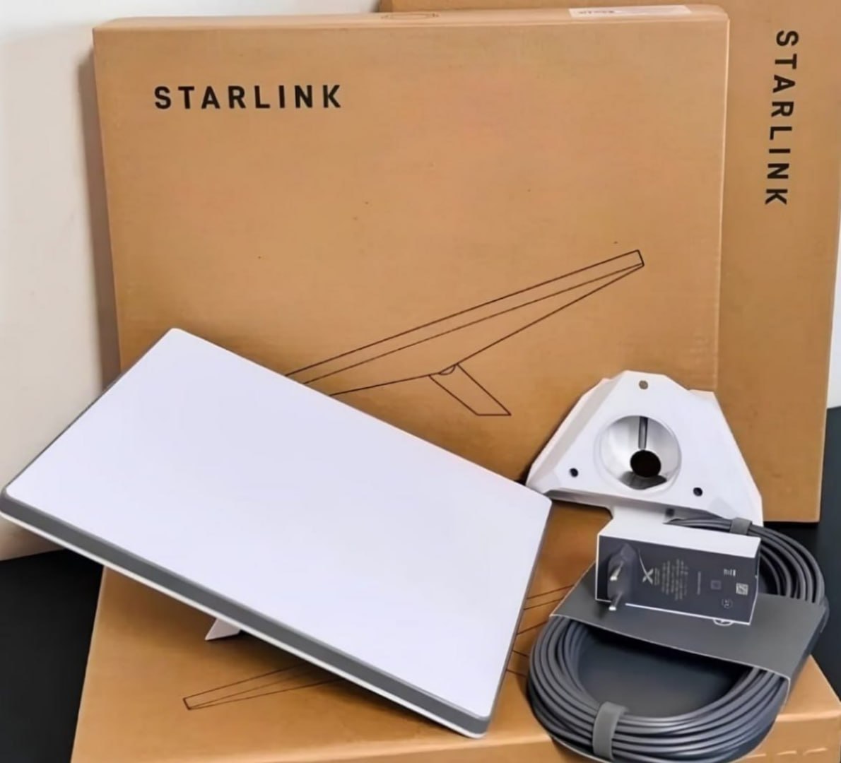 📡 Antena de Internet via Satélite Starlink Mini
