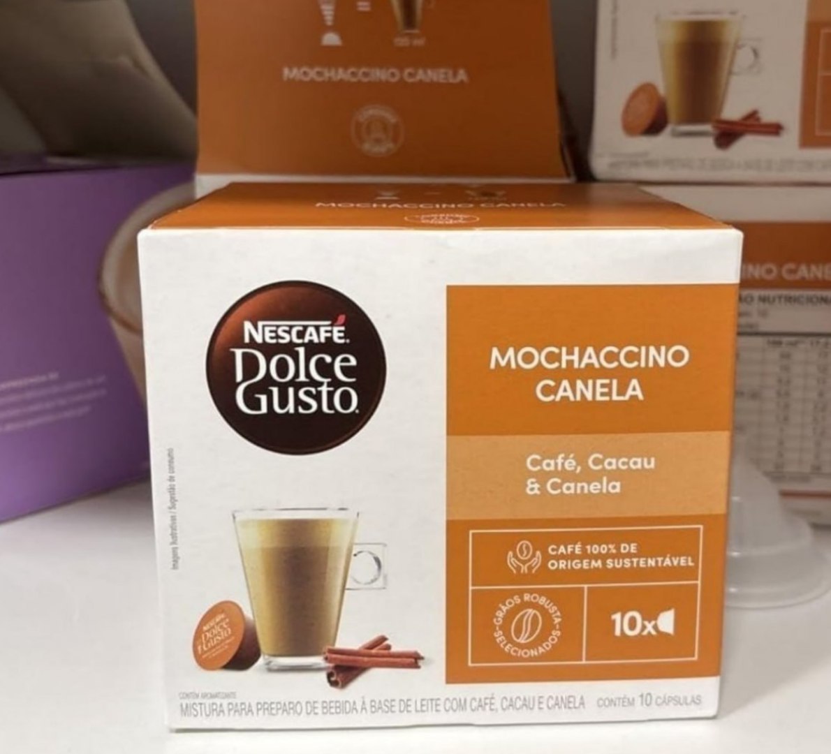 ☕️ Nescafé Dolce Gusto Mochaccino Canela 10 Cápsulas