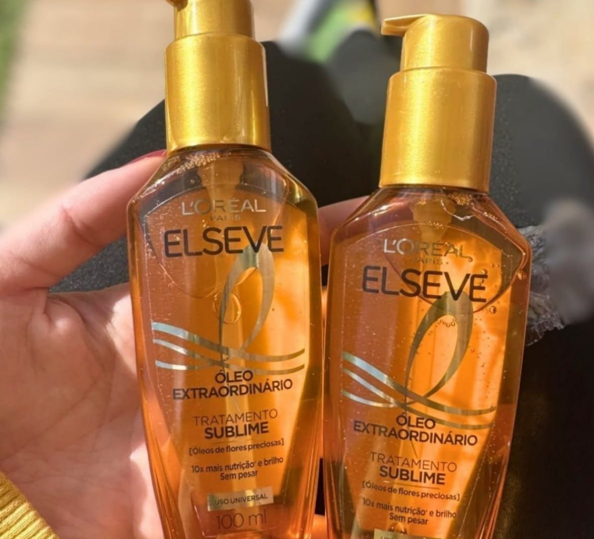 🧴 Kit 2 Óleos Extraordinário Elseve 100ml